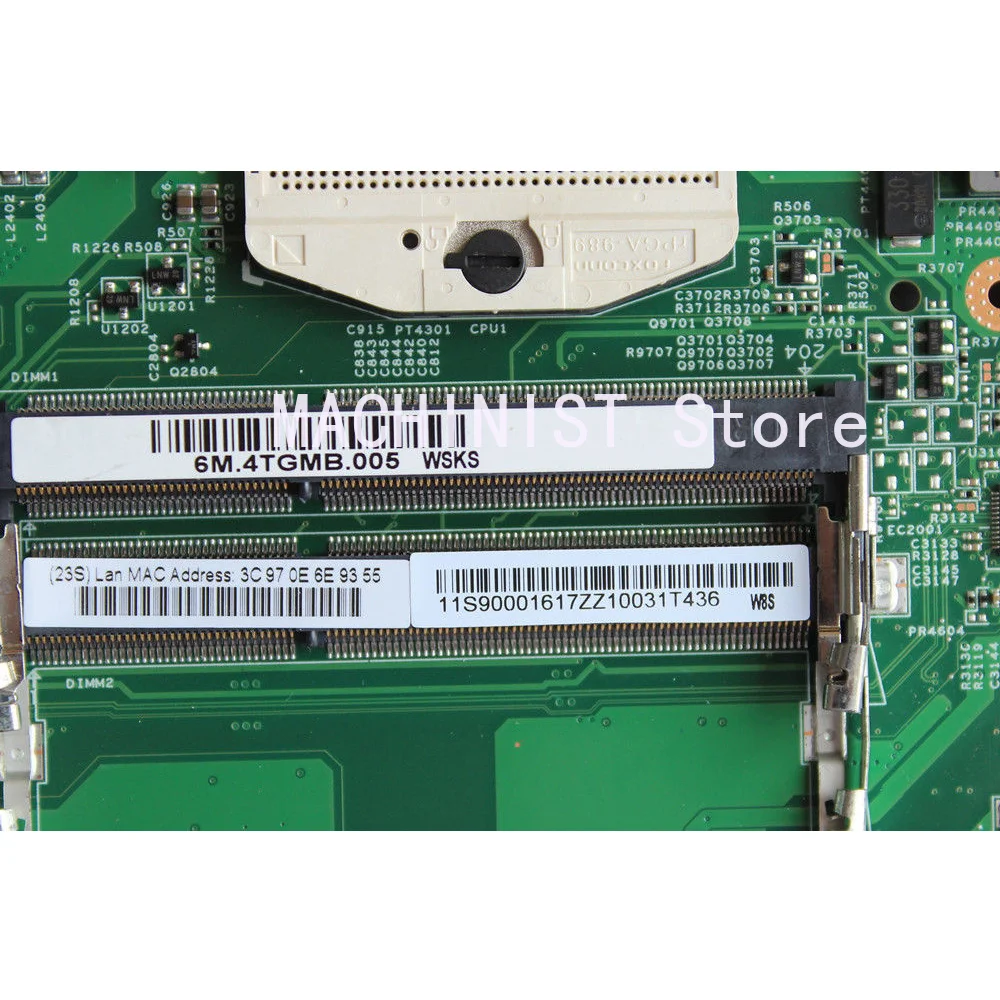 Материнская плата для ноутбука Lenovo B590 GeForce 610M 48. 4te05. 011 HM77 USB3.0 100% протестирована |