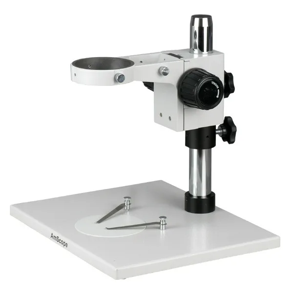 

AmScope Super Large Microscope Table Stand with Focusing Rack TS100-FR