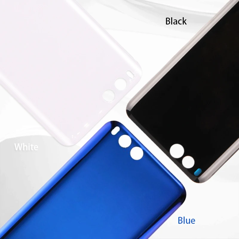 Новый задний корпус для XIAOMI Mi6 задняя крышка Mi 6 стеклянный Сменный Чехол батареи