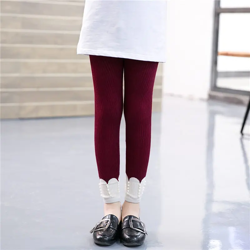 2017 детские штаны высокого качества на осень зиму леггинсы для девочек детская