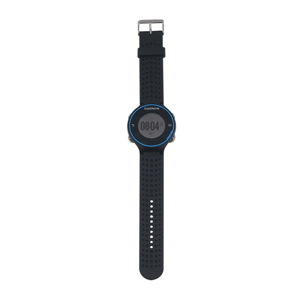 Универсальный силиконовый ремешок с отверстием для наручных часов Garmin Forerunner 220 230