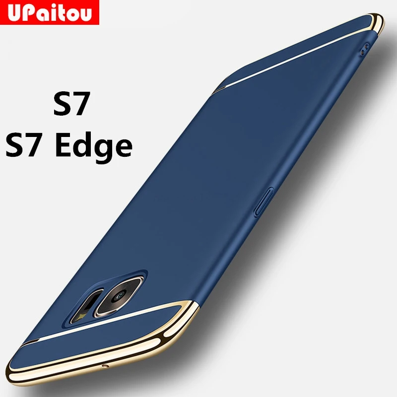 UPaitou для samsung Galaxy S7 Edge чехол G935 роскошный задняя крышка корпуса жесткий из