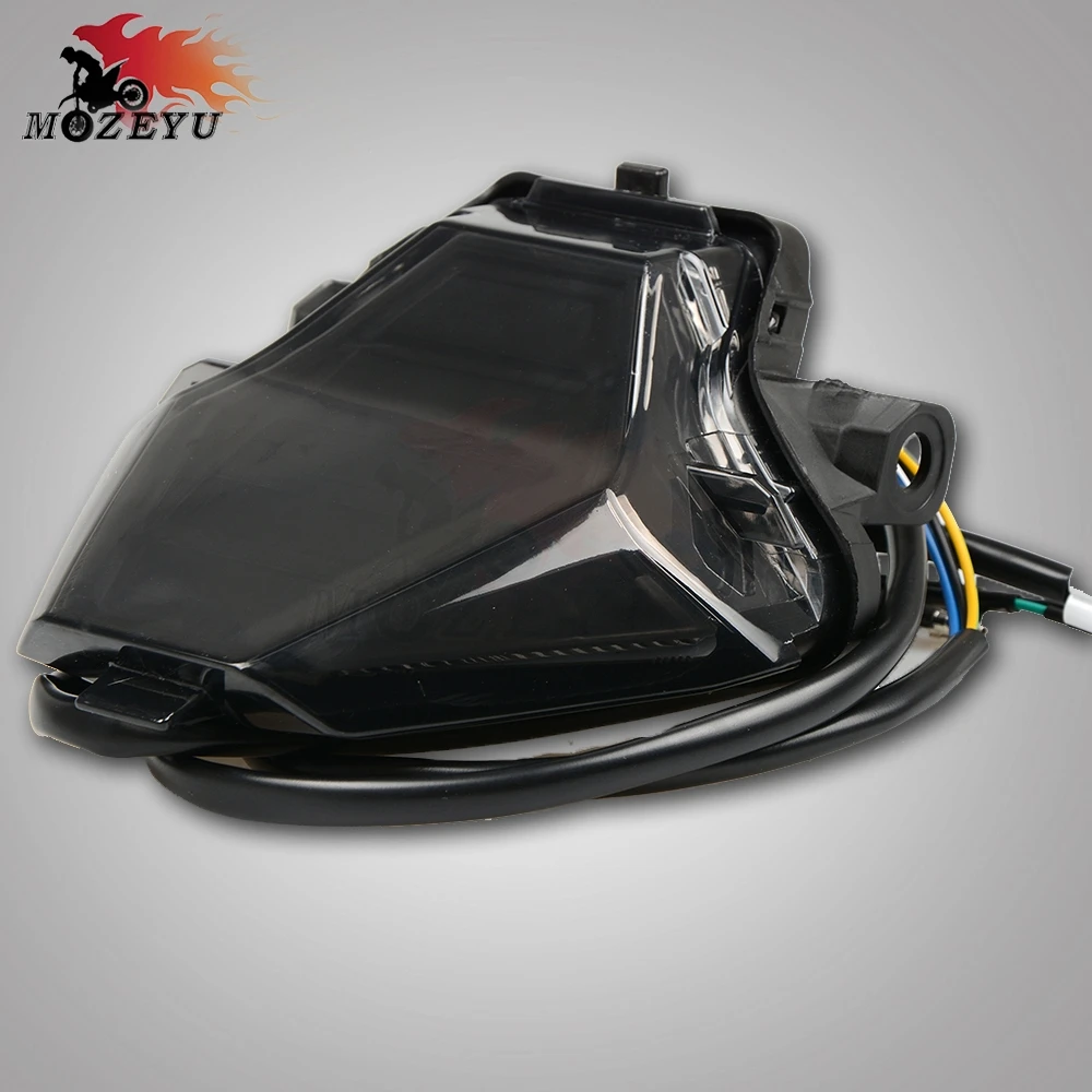 Для YAMAHA YZF R25 R3 MT07 YZFR3 MT 07 мотоциклетная Встроенная светодиодная задняя фара