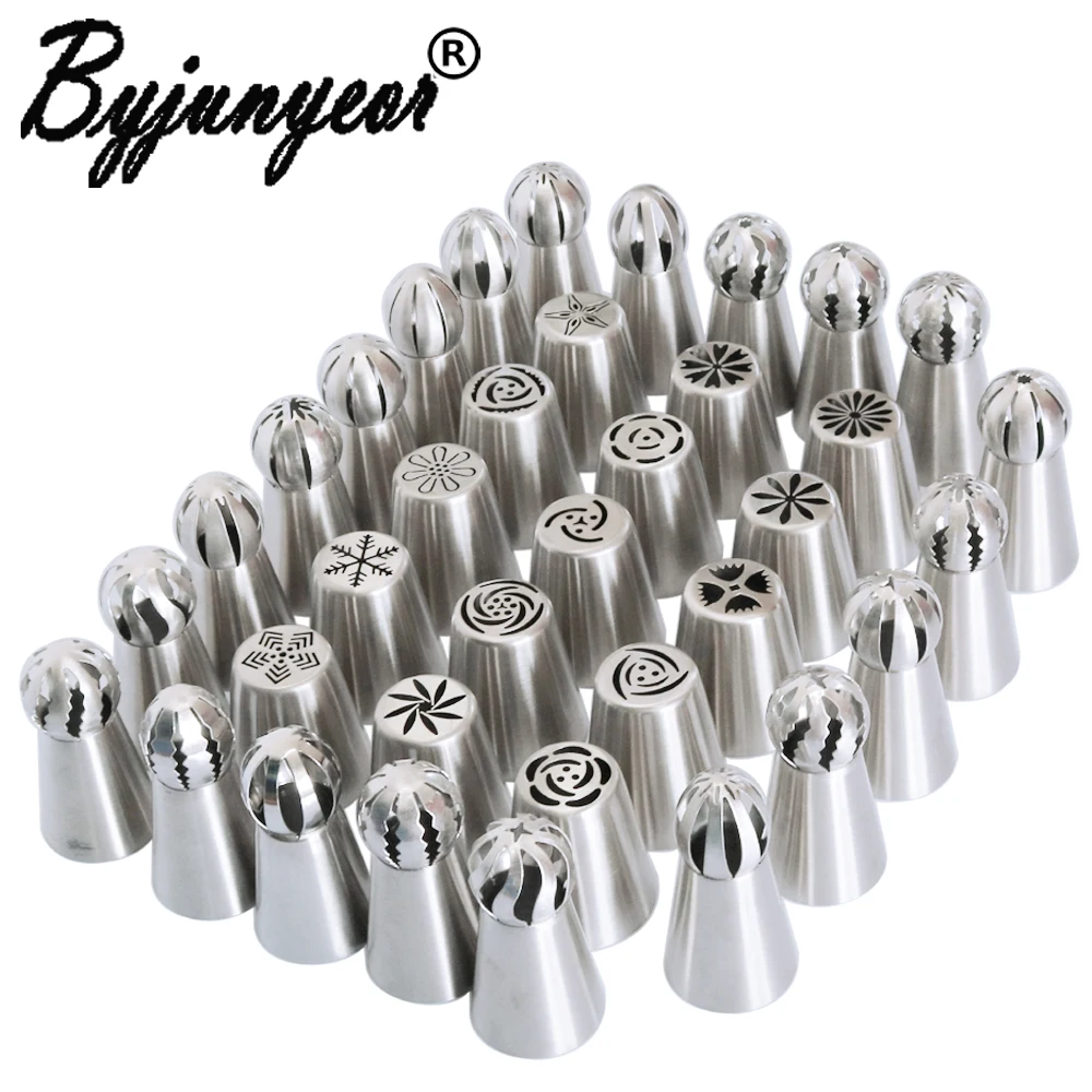 36 шт. Кондитерские насадки для глазировки капкейка русские форсунки тюльпана