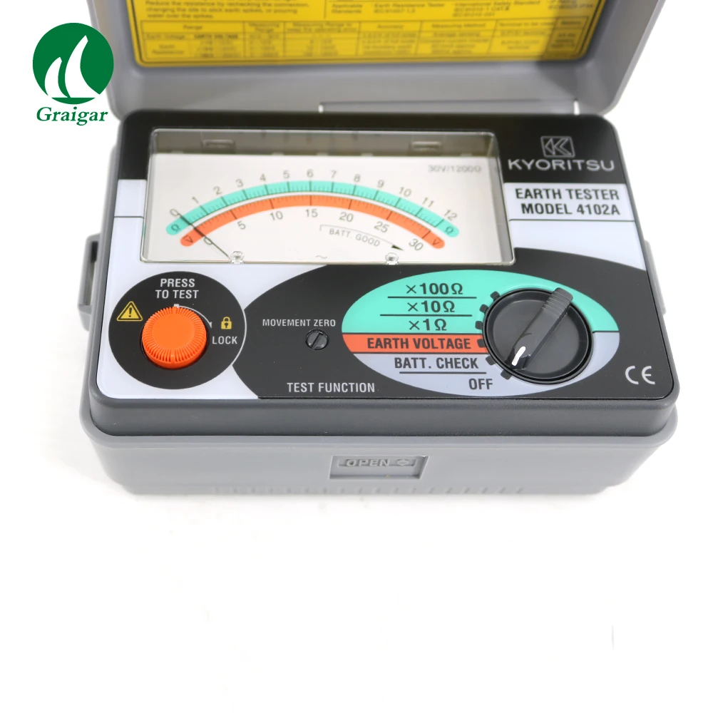 Resistance Meters Kyoritsu 4102A with Small and light weight Shock Resistant new case material | Инструменты