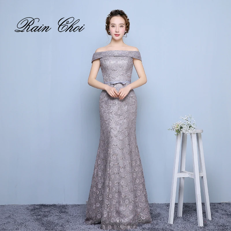 

Mermaid Evening Dress Vestido De Festa Elegant Long Party Prom Gown 2021