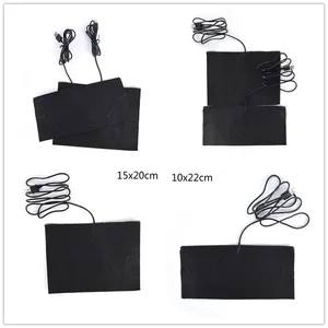 Размеры SM 5V углеродное волокно грелка USB нагревательная пленка Электрический инфракрасный жар коврик зимние теплые рука Талия тепловые перчатки