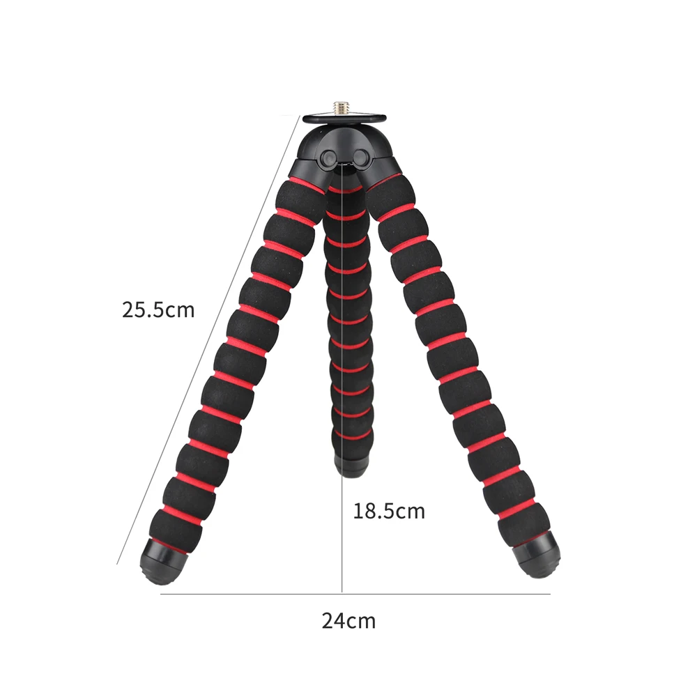 Простой Гибкий штатив Осьминог среднего размера для другого Zeiss Zx1 Sealife Dc2000 Yi M1 4k +