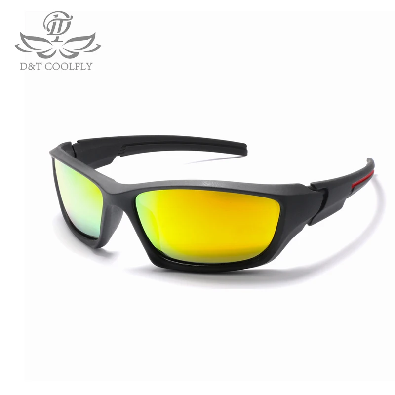 Мужские и женские поляризованные солнцезащитные очки D & T Классические с