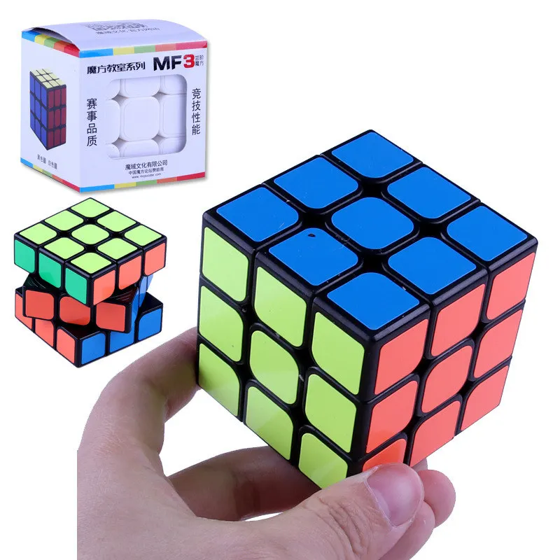MOYU MF3 3x3x3 Magic Cube Professional Competition Speed Cubo Puzzle Children Toys Kids Gifts classic 3x3 Cubes mf3 cube | Игрушки и