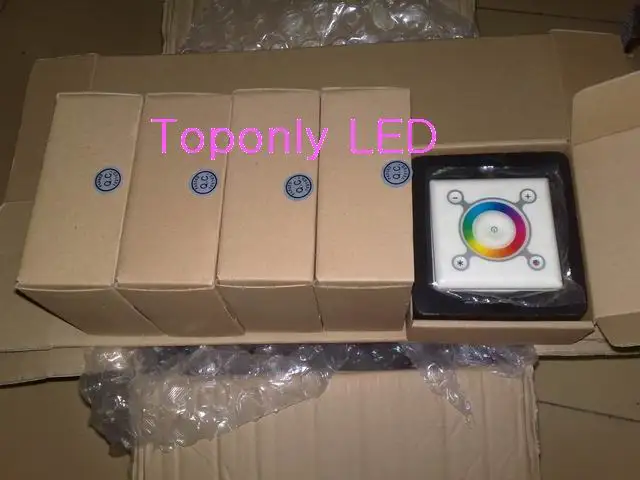 2017 Горячая продажа настенный сенсорный затемняющий RGB светодиодный контроллер