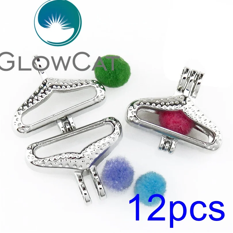 GLOWCAT 12x одежда стенд жемчужина клетка ювелирных изделий бисер кулон эфирное масло