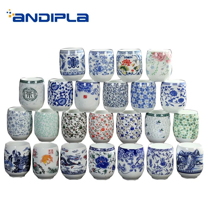 2 шт./лот Цзиндэчжэнь винтажные чайные чашки керамический фарфор чашка для воды