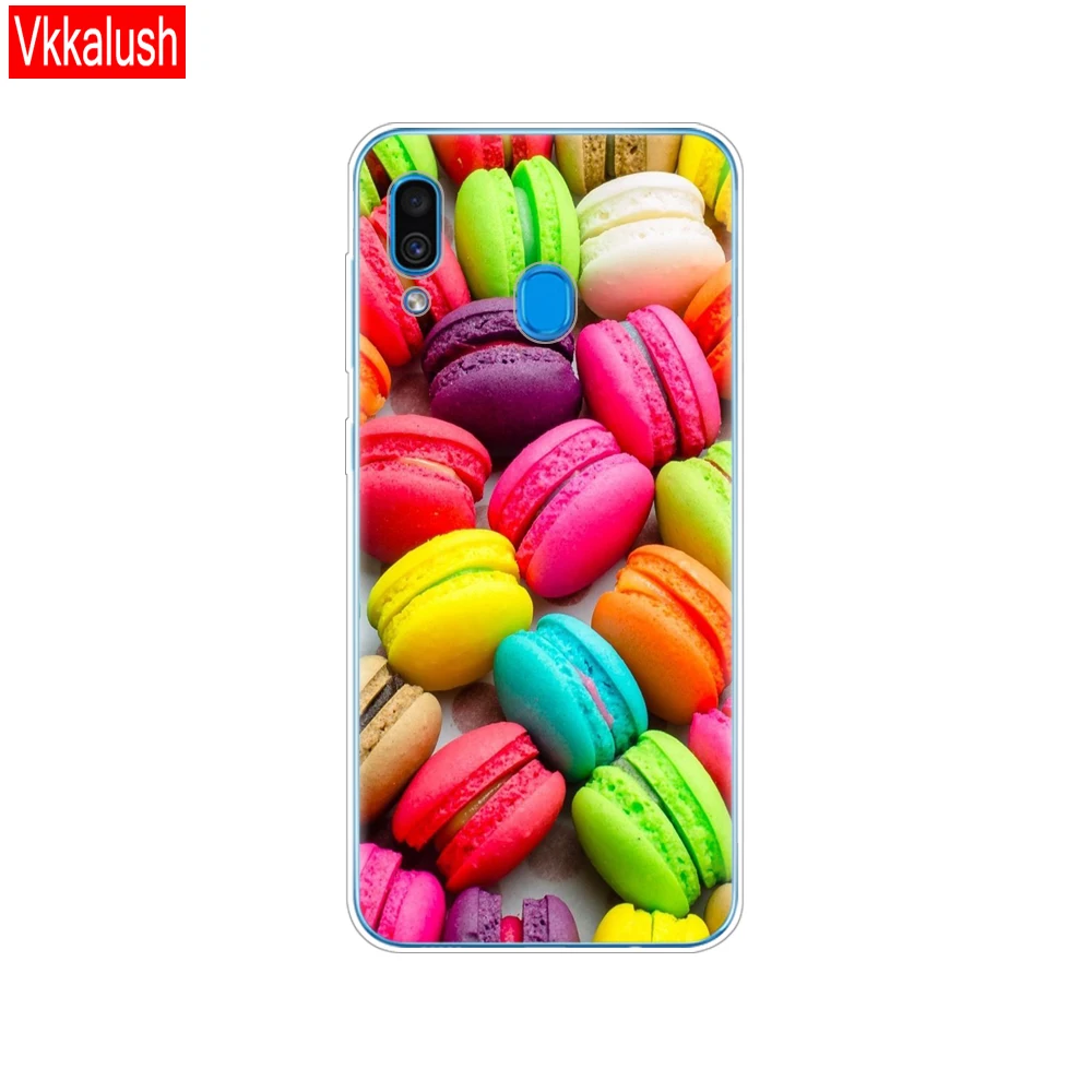 11056 Чехол для samsung Galaxy A20 чехол A20E полиуретан) и силикона с откидной крышкой для samsung A20 20 A205F A20E A202F чехол Мягкие Чехлы бамперы - Цвет: 11056