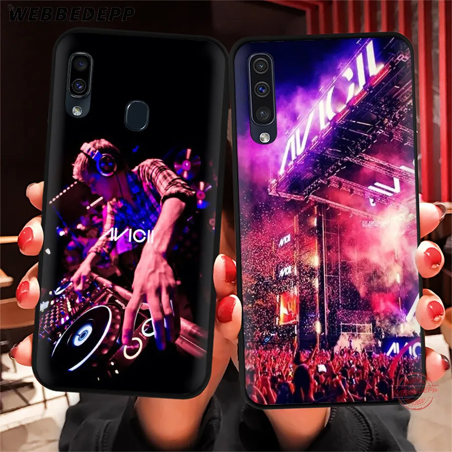 WEBBEDEPP Avicii Dj Tim Bergling мягкий чехол для телефона Samsung A50s A40s A30s A20s A10s A60 A70 M10 M20 M30 M40 чехлы