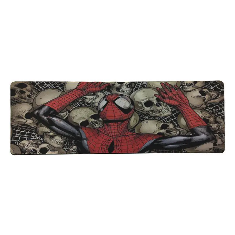 LockEdge 30x80cm Babaite горячая Распродажа комиксов Marvel Человек-паук Удобная мышка коврик игровой коврик для мыши уникальная настольная панель игра Lockedge большой коврик для мыши - Цвет: LockEdge 30x80cm