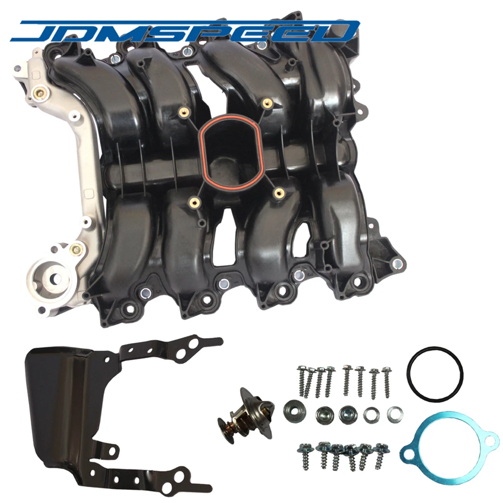 JDMSPEED впускной коллектор с термостатом и прокладками комплект подходит для Ford Lincoln Mercury 4.6L V8