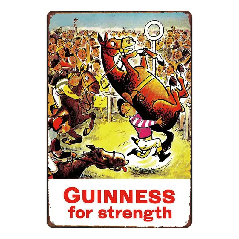 Goodness Guinness Ретро стиль барные таблички металлический знак украшение на стену