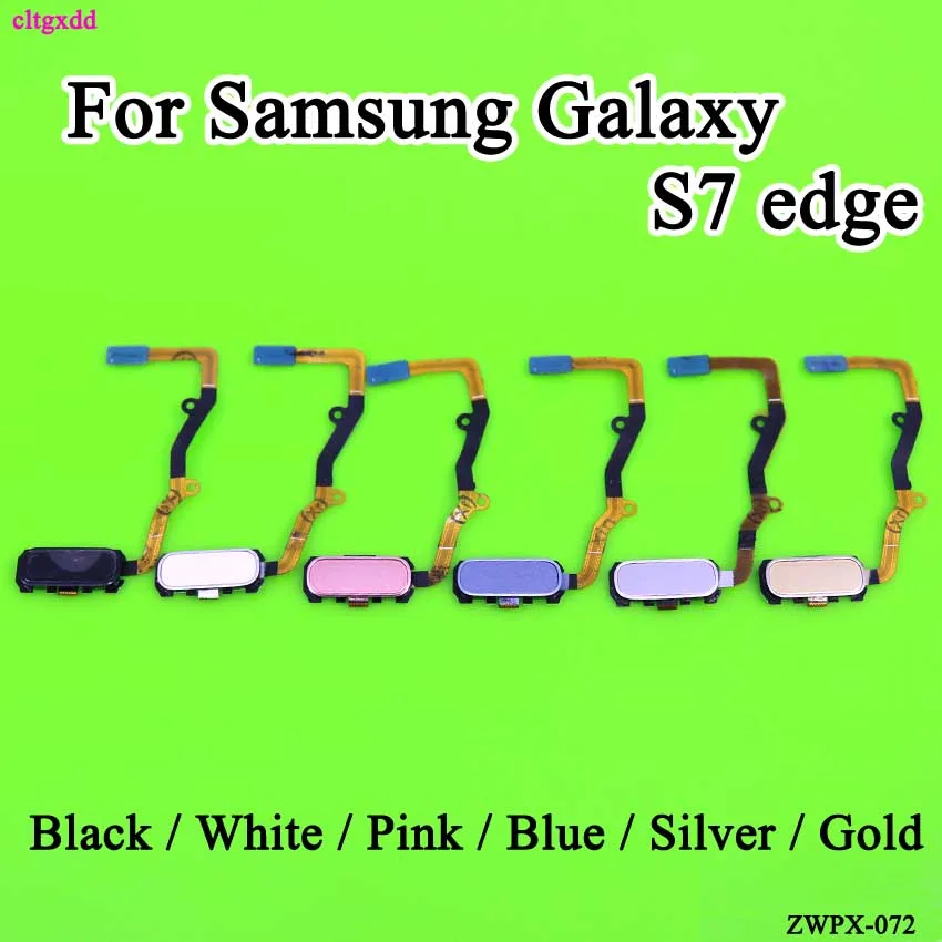 Cltgxdd Touch ID Flex для Samsung Galaxy S7 Edge G930F G935F кнопка возврата назад датчик отпечатков