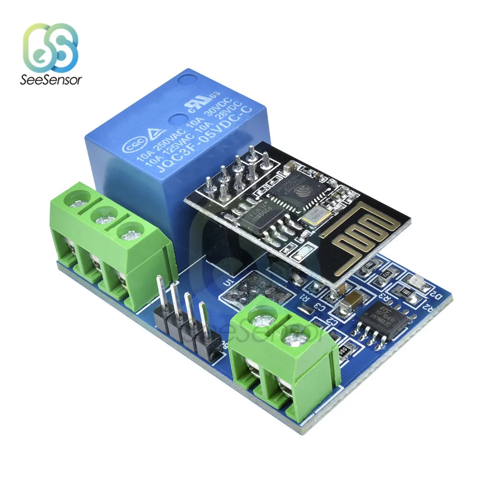 

Релейный модуль ESP8266, 5 В, С Wi-Fi, с дальностью передачи 400 м