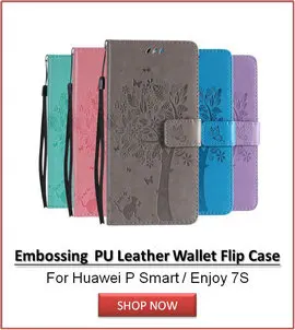 Чехол для huawei P Smart, флип-чехол для смартфона, чехол для huawei P Smart FIG-LA1 LX1 LX5, чехол для телефона, силиконовый кожаный чехол-кошелек