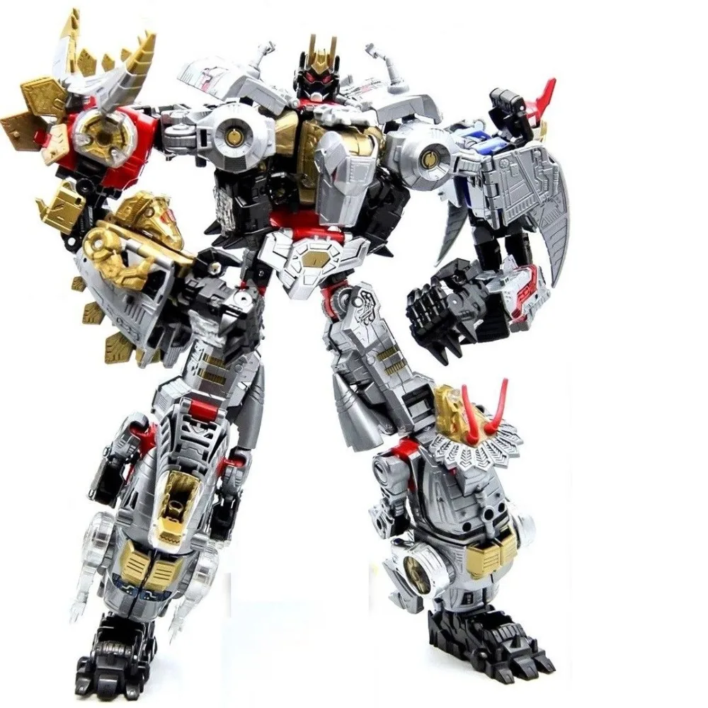 Роботы фигурки BPF трансформация поколения мощь вулканов Primes Dinobot king ko 5в1|Игровые и