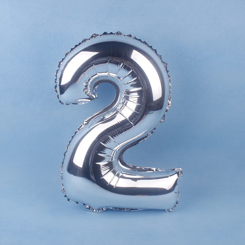 1 шт 16 дюймов фольга Количество Воздушные шары для свадьбы и дня рождения 2017 Новый