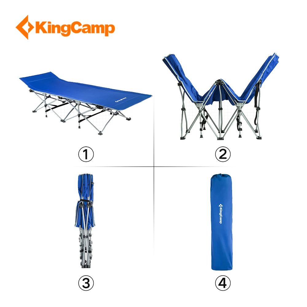 KingCamp легкая портативная прочная стабильная Складная Роскошная раскладная