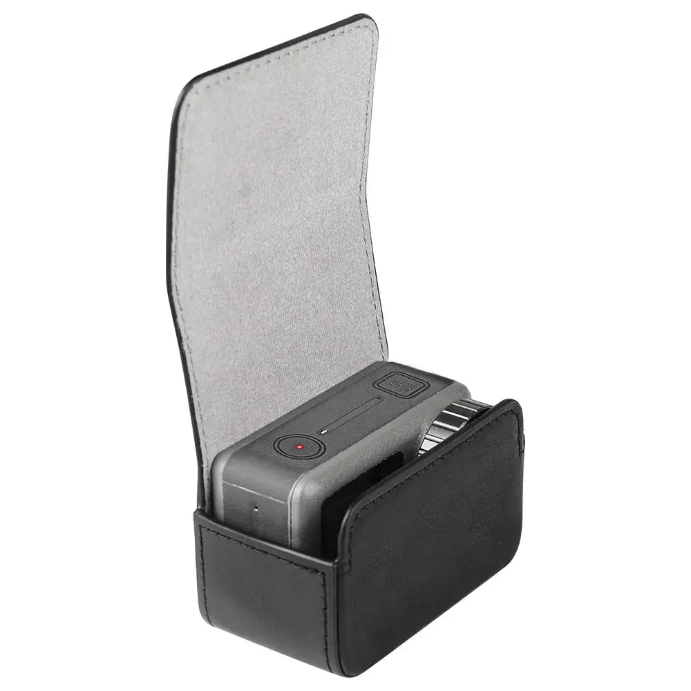 Action Camera Protective Leather case Portable Storage Bag PU Cover Housing Carrying Case for DJI Osmo gopro hero 4 5 6 7 | Электроника