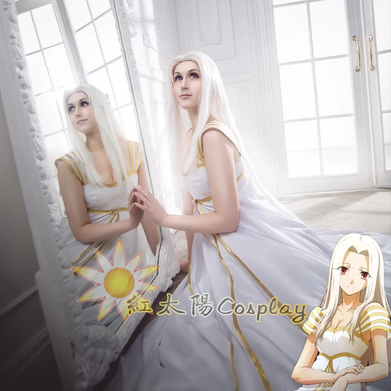Fate Zero Stay Night женские Irisviel Von Einzbern косплей костюм свадебное платье бренда &quotRode De