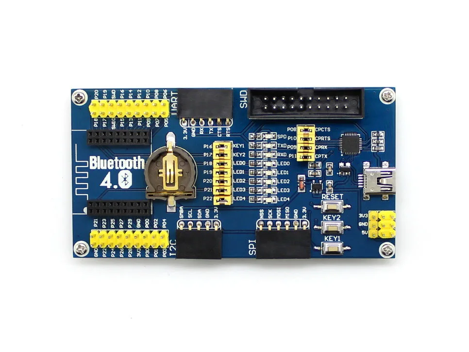 Бесплатная доставка модуль BLE4.0 Bluetooth NRF51822 2 4G беспроводная связь детская Плата