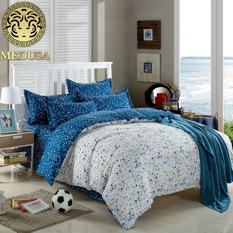 Медуза звезды моды луна и король королева полный размер 4 шт. постельных