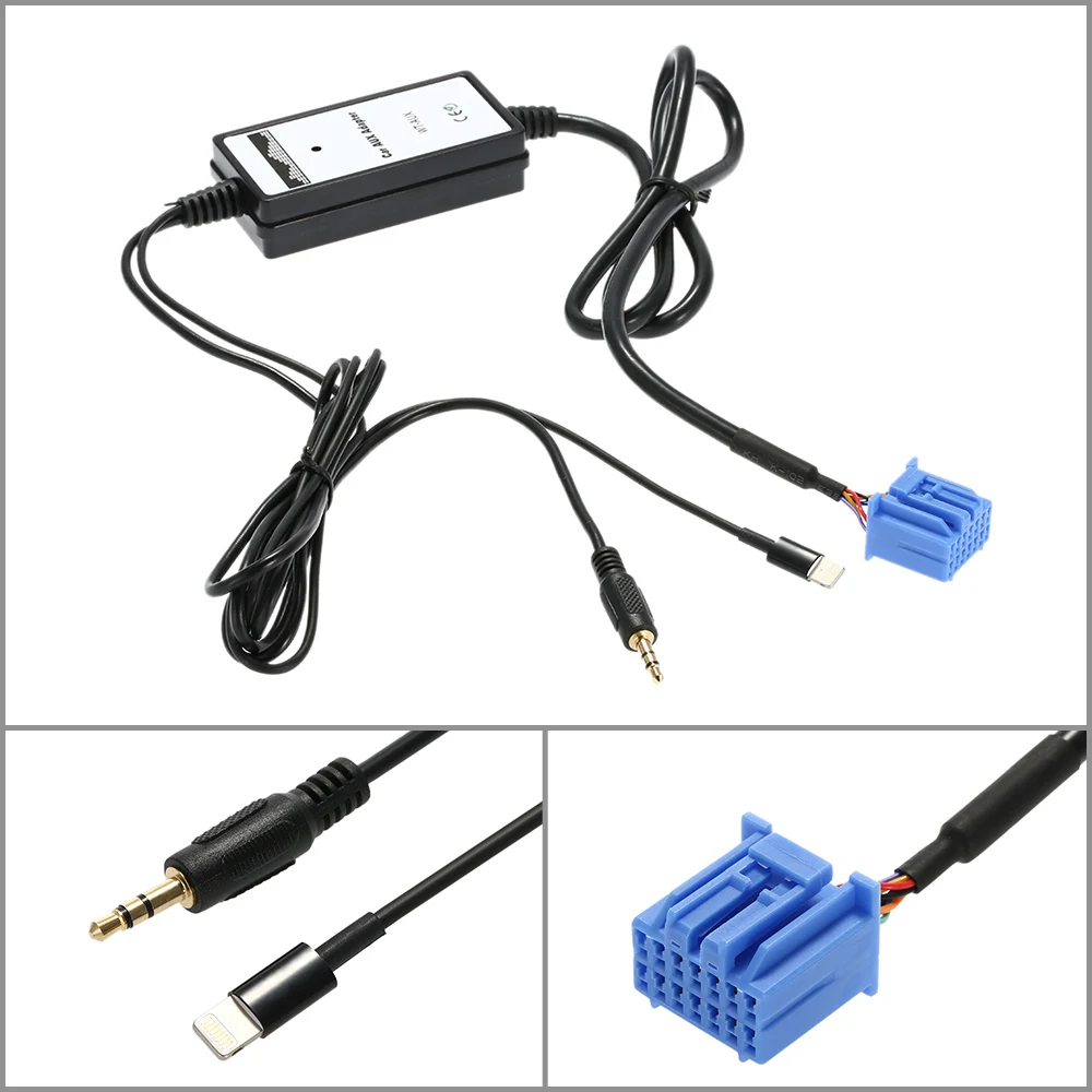 3 5 мм Aux аудио MP3 Интерфейс адаптер для Honda Для accora Accord Civic USB зарядка iPhone5s 6 6s