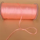 2 мм X 20 м Rattail сатин нейлон отделка шнур китайский узел розовый цвет для плетеный строка ювелирных изделий Бисер Веревка # R156