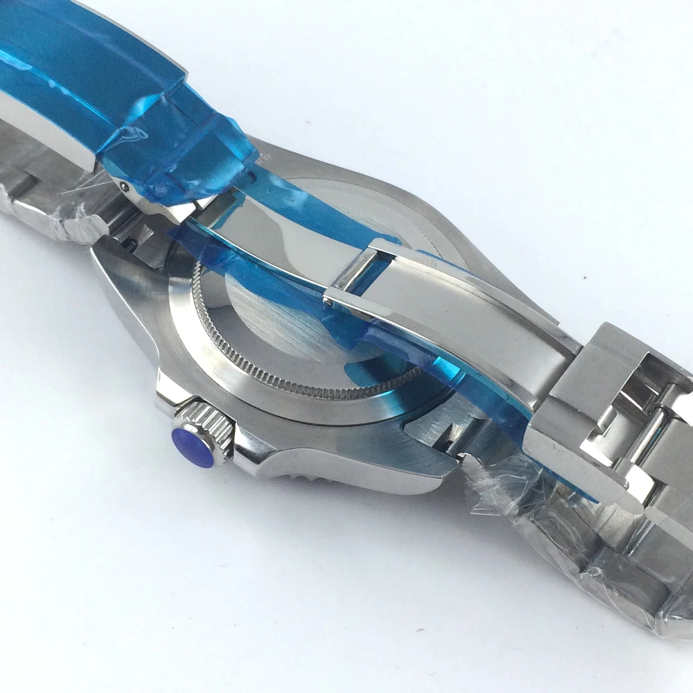 ELIGER 43mm white dial luminous sapphire glass automatic mens watch | Наручные часы