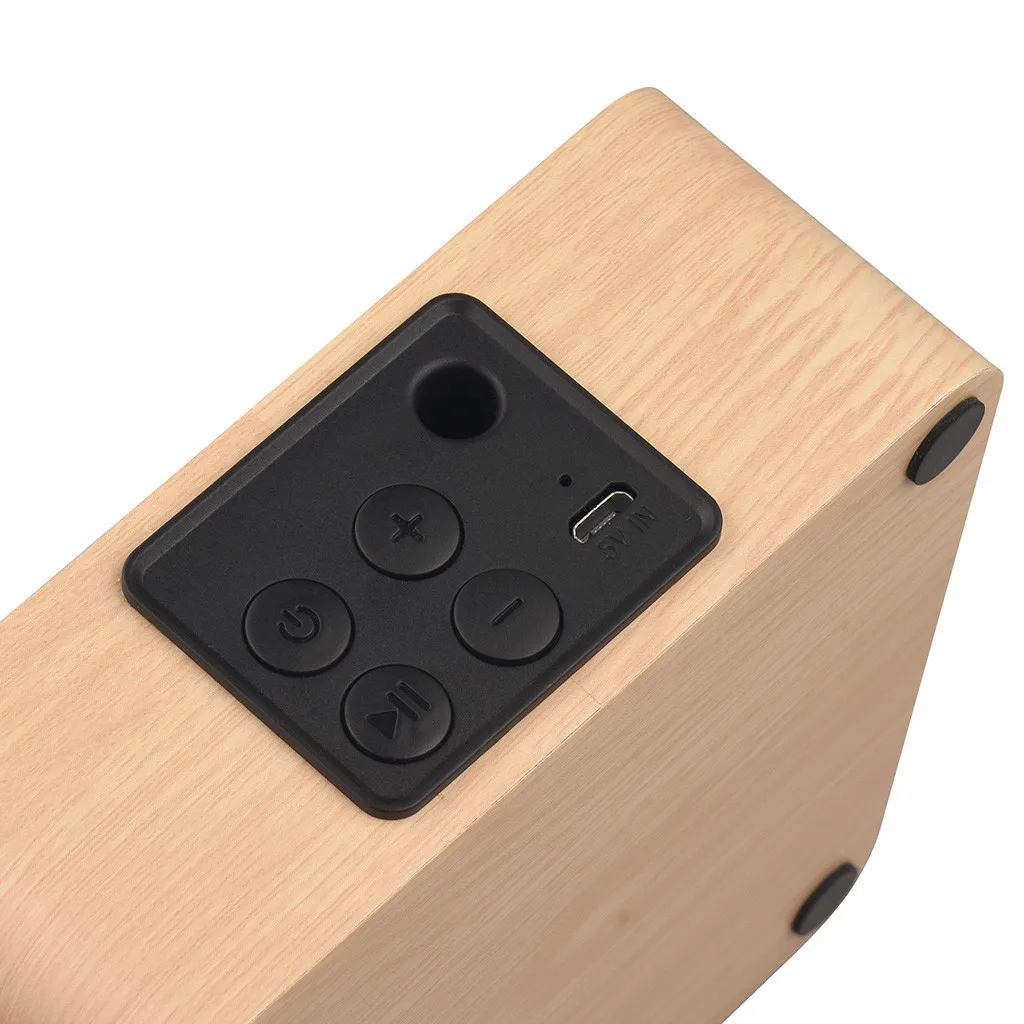 VOBERRY портативный открытый Bluetooth динамик деревянный двойной динамик Bluetooth динамик TF карта мобильный телефон Универсальный