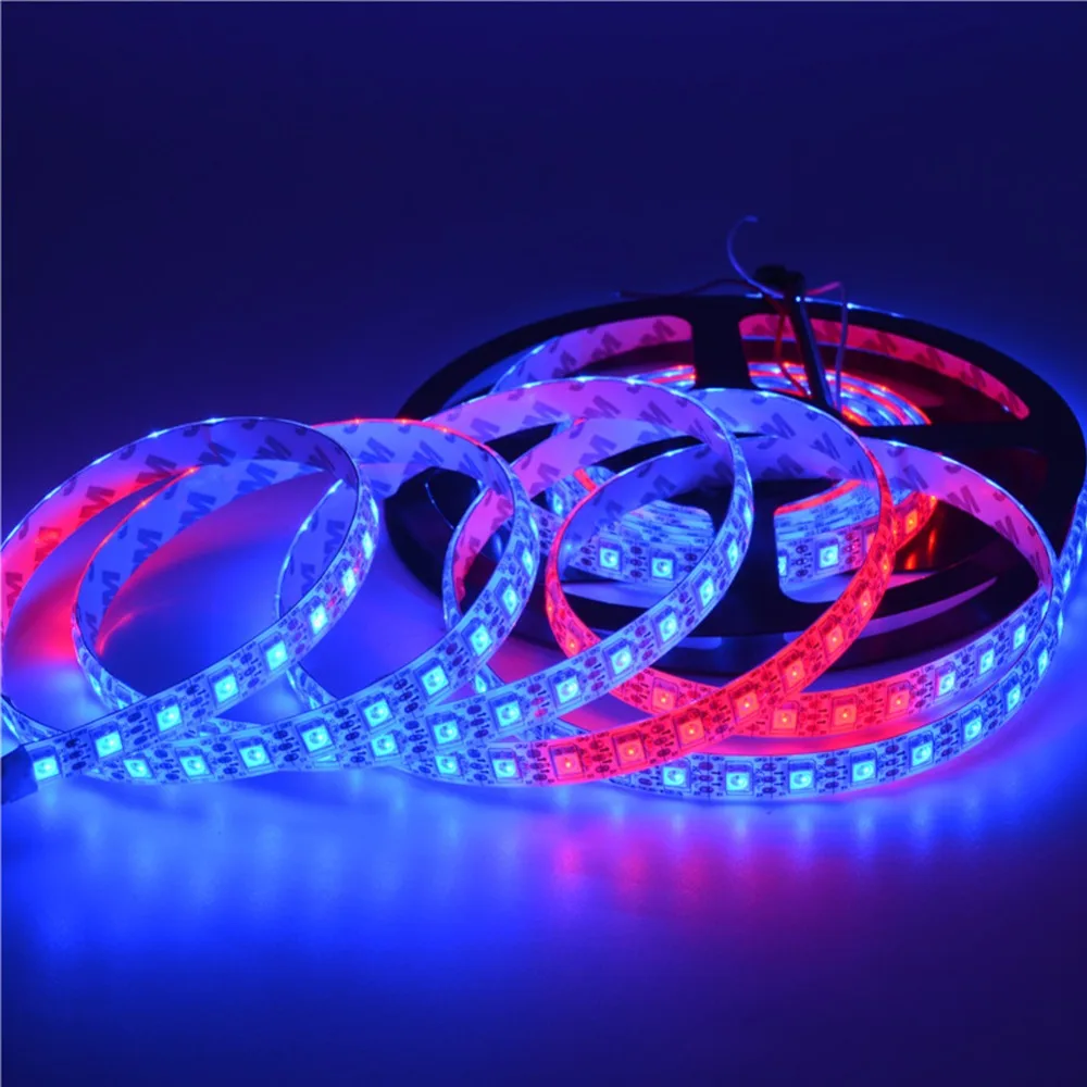 Быстрая Доставка 100 м 20X5M SK6812 WS2812B WS2812 5050 RGB 74 светодиода/м адресуемые светодиодные