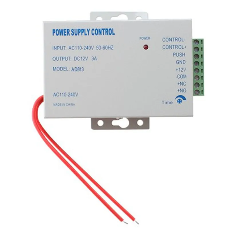 

Brand new In Stock 12VDC 3A Portable Mini Power Supply Module For Door Access Control System / Video Intercom
