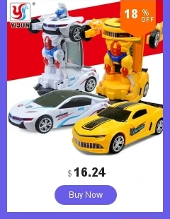 YIJUN 3D мигающий светодиод музыка автомобиль электрический деформации машинки детская игрушка в подарок транспортных средств