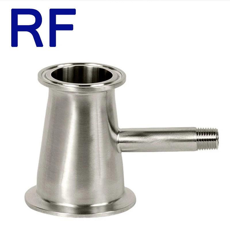 Редуктор RF 3 1 1/2 дюйма с 1/4 &quotMNPT SS304 санитарная нержавеющая сталь BHO экстрактор
