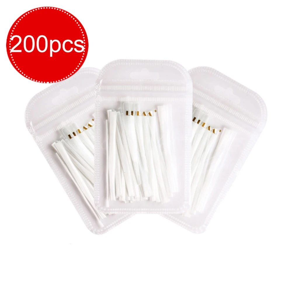200pcs Профессиональный набор акриловых насадок для наращивания ногтей, 300 шт., набор для наращивания ногтей из стекловолокна, набор для наращивания ногтей из стекловолокна, гель для наращивания ногтей - Цвет: 200pcs