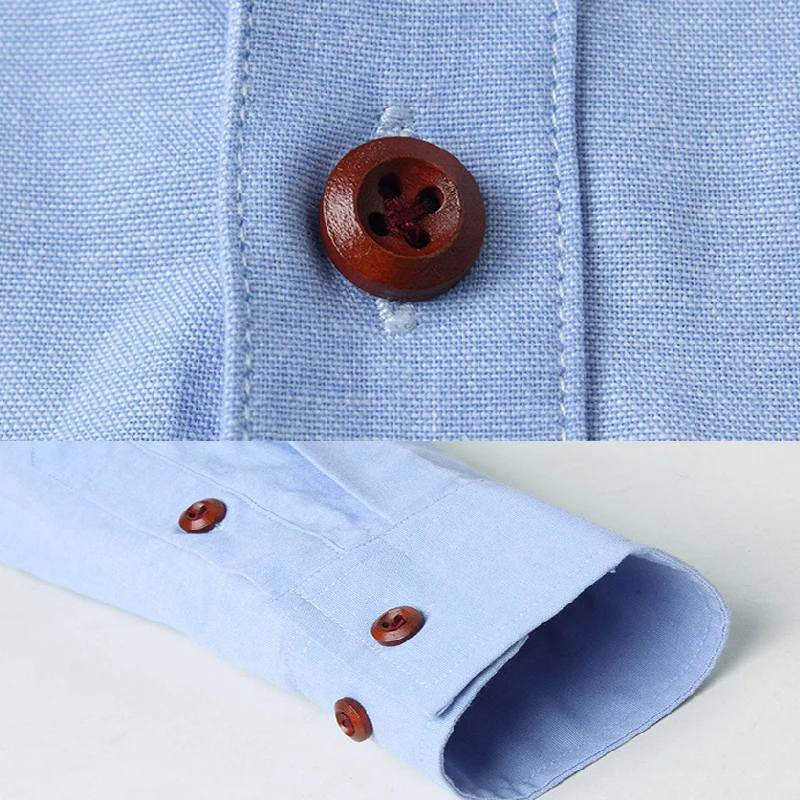 

Spring Autumn Men Long Sleeve Shirt New 2019 Cotton And Linen Men's Casual Shirt Patchwork Plus Size Slim Fit Men Clothing M-5XL