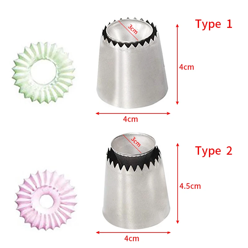 Украшение для печенья WALFOS насадка из нержавеющей стали обледенения рта | Дом и