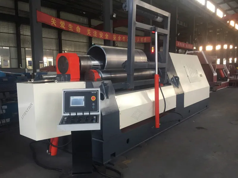 Гидравлический CNC 4 роликовый листогибочный станок | Инструменты