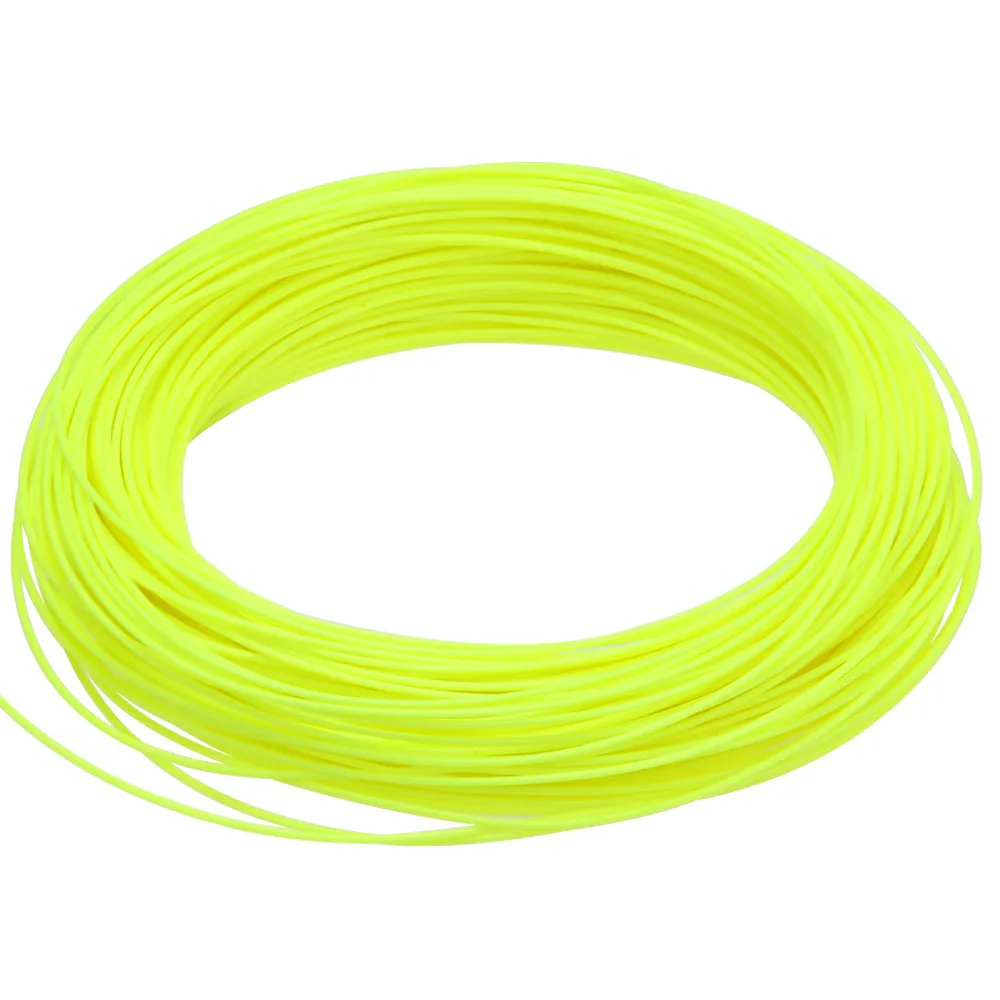 Fly Fishing WF 1 2 3 4 5 6 7 8 9WT рыболовная леска вес 100 футов вперед плавающая нейлоновая