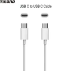 Кабель для синхронизации данных с разъемом USB Type C-Male Type C для MacBook USB C-USB C зарядный кабель для S9 S8, Note8 G6 G7