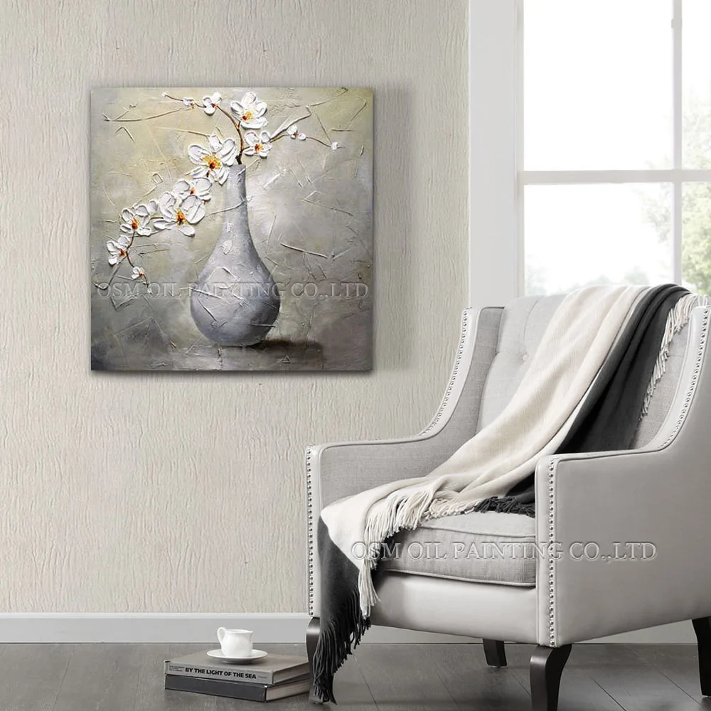 Современная ваза высокого качества ручной работы для художника картина маслом