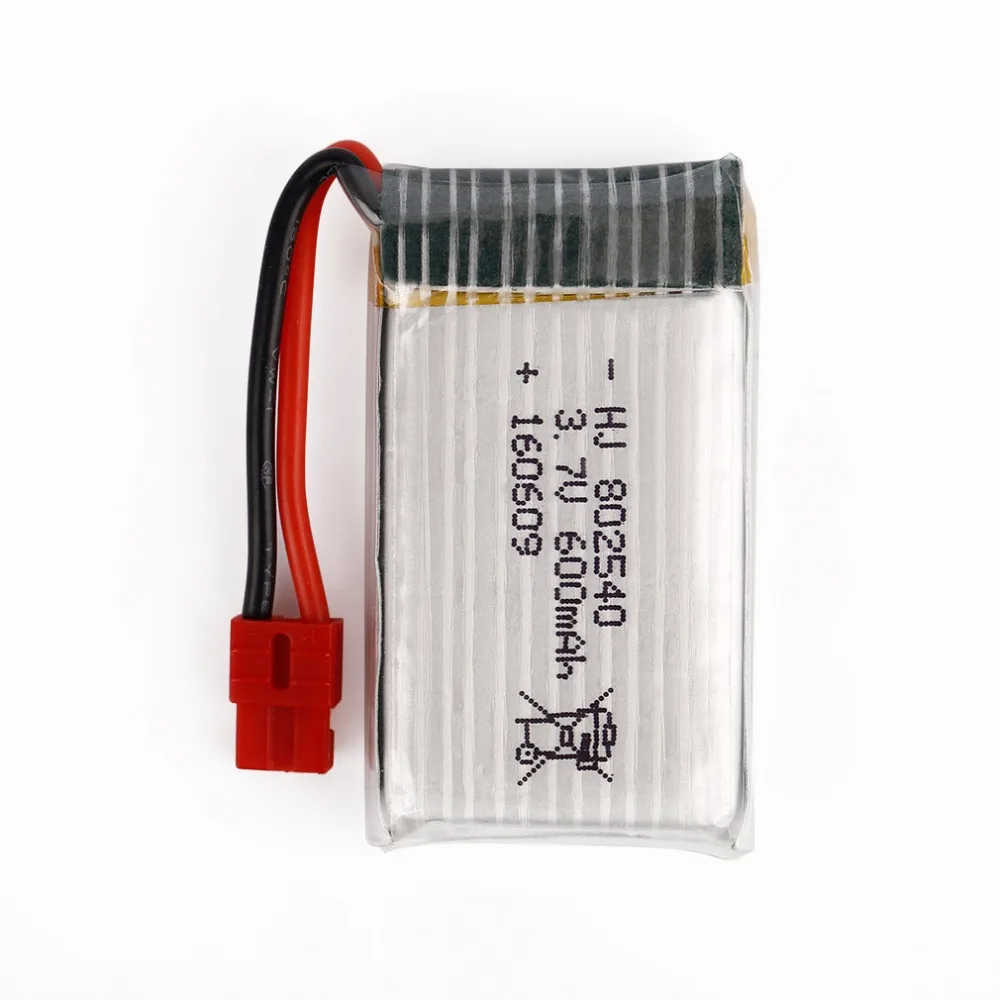 Аккумулятор для SYMA X5HW 3 7 V 600 mAh аккумулятор с защитной панелью RC quadcopter|Детали и