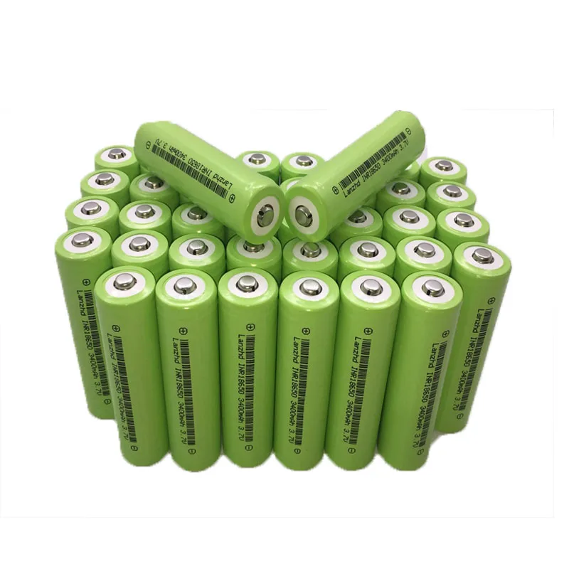 40 шт. Новинка 18650 литиевая батарея 3,7 V 3400mAh для samsung 18650 INR18650 фонарик перезаряжаемая батарея с указателем