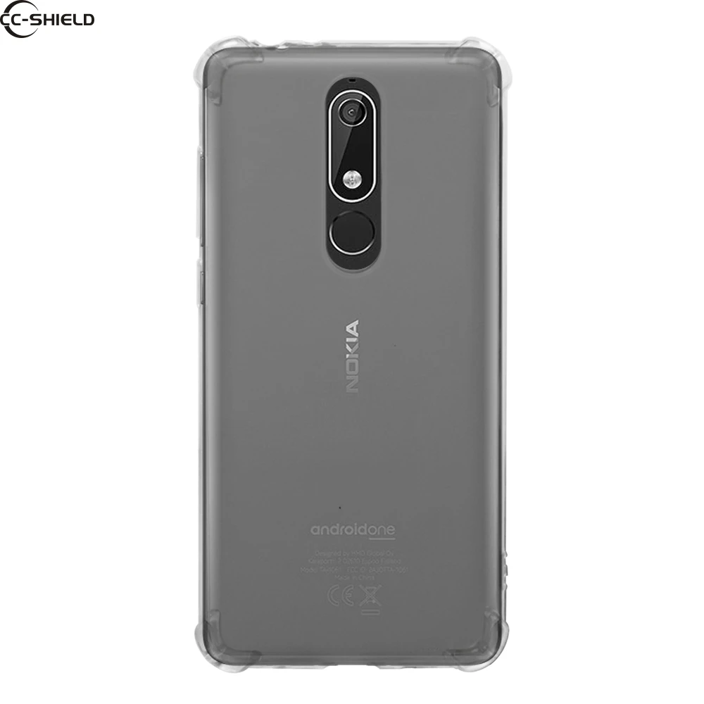 Soft Cover for Nokia 5.1 Plus TA-1112 Ultra thin Clear Transparent TPU Silicone Case X5 TA-1109 TA-1105 TA-1108 |